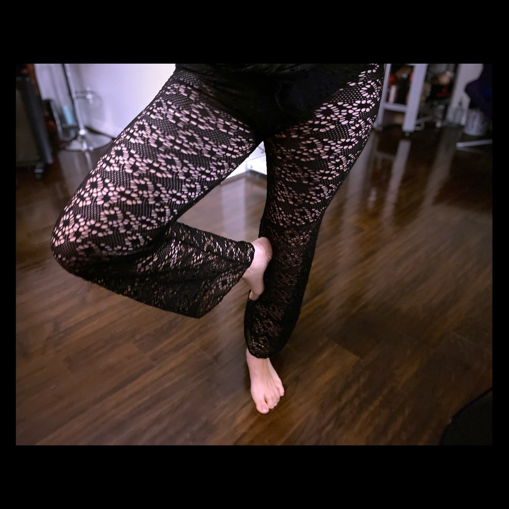 Lace Black Pants 🖤💫🖤